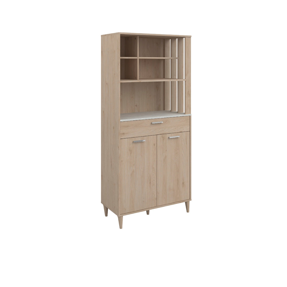 Alacena Grace - Roble y Blanco - Tugow