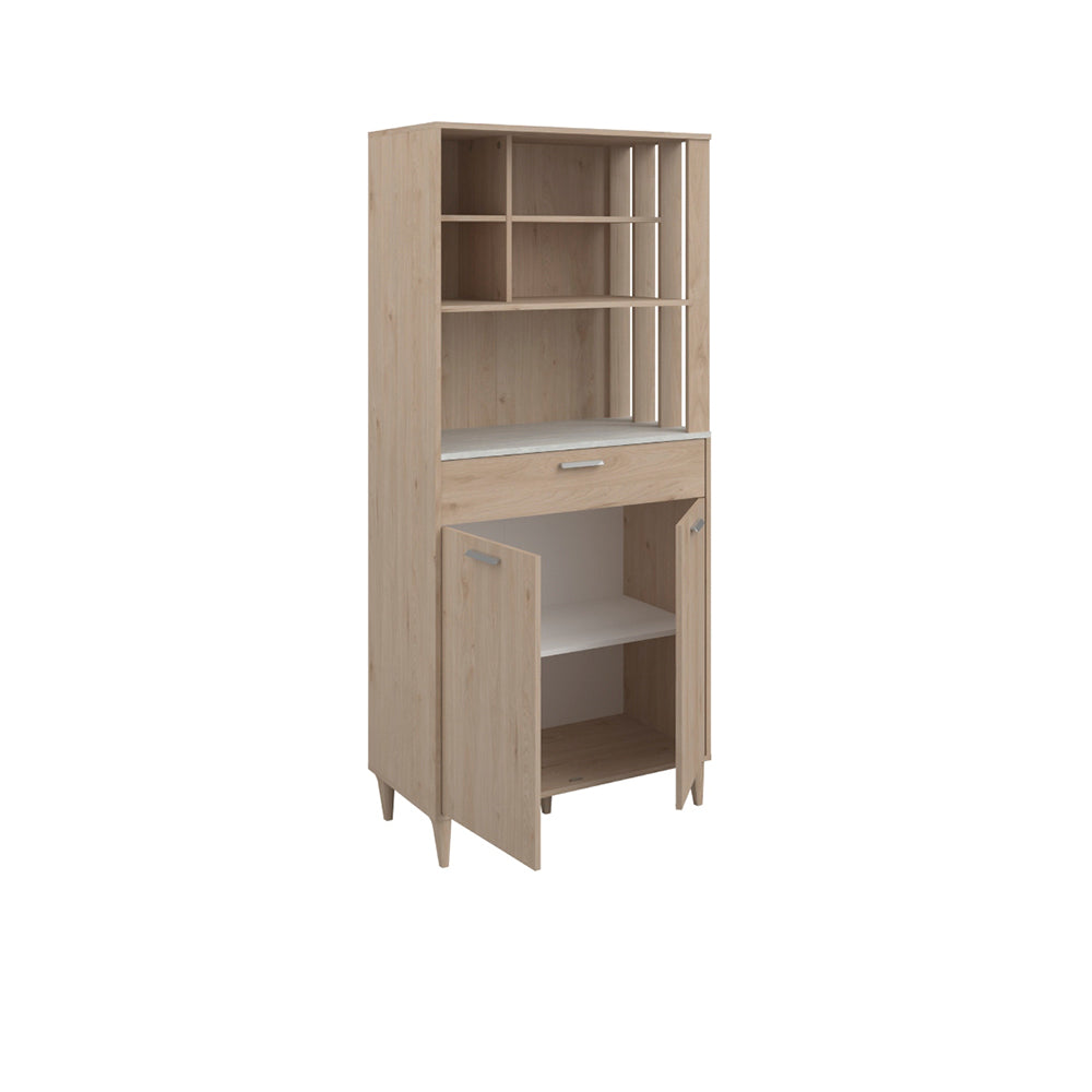 Alacena Grace - Roble y Blanco - Tugow