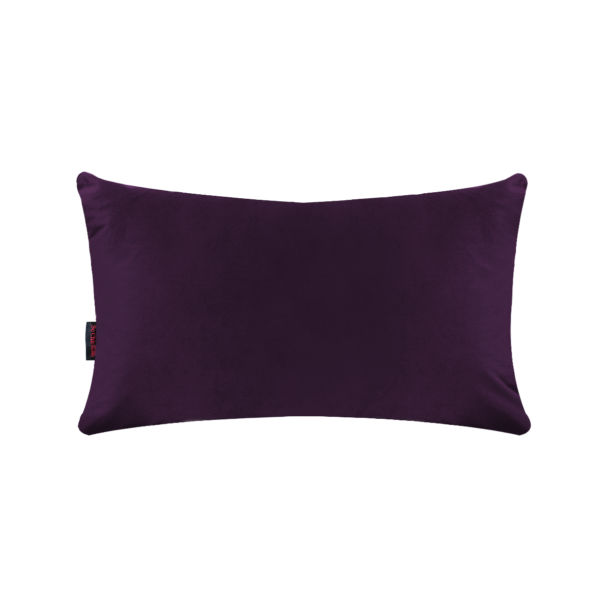 Cojín rectangular Terciopelo Belem - Uva - Tugow