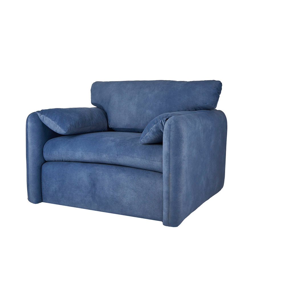 Sillón Harmony Azul Plomo - Tugow