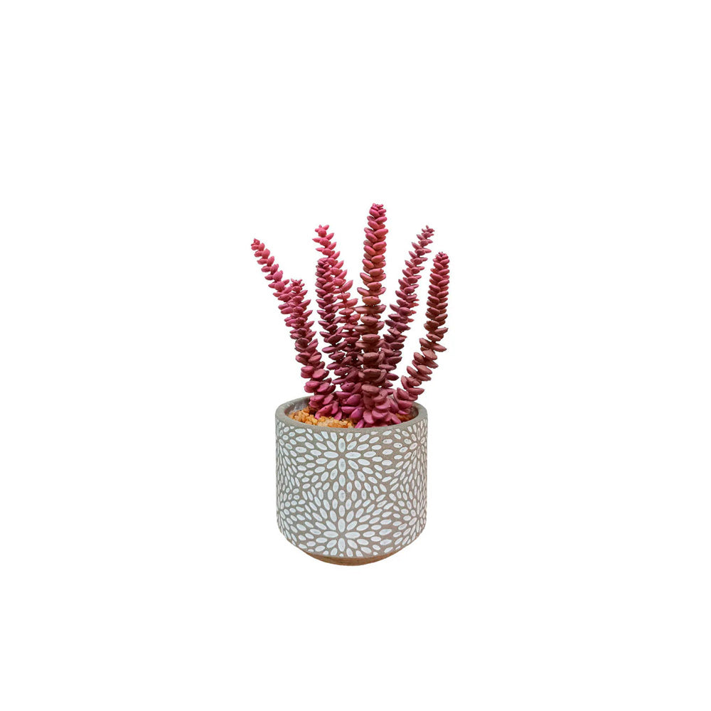Flor Artificial Isa - Lila y Gris - Tugow