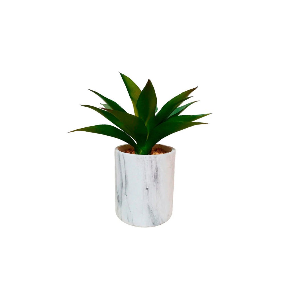 Planta Artificial Jaxon - Verde y Blanco - Tugow