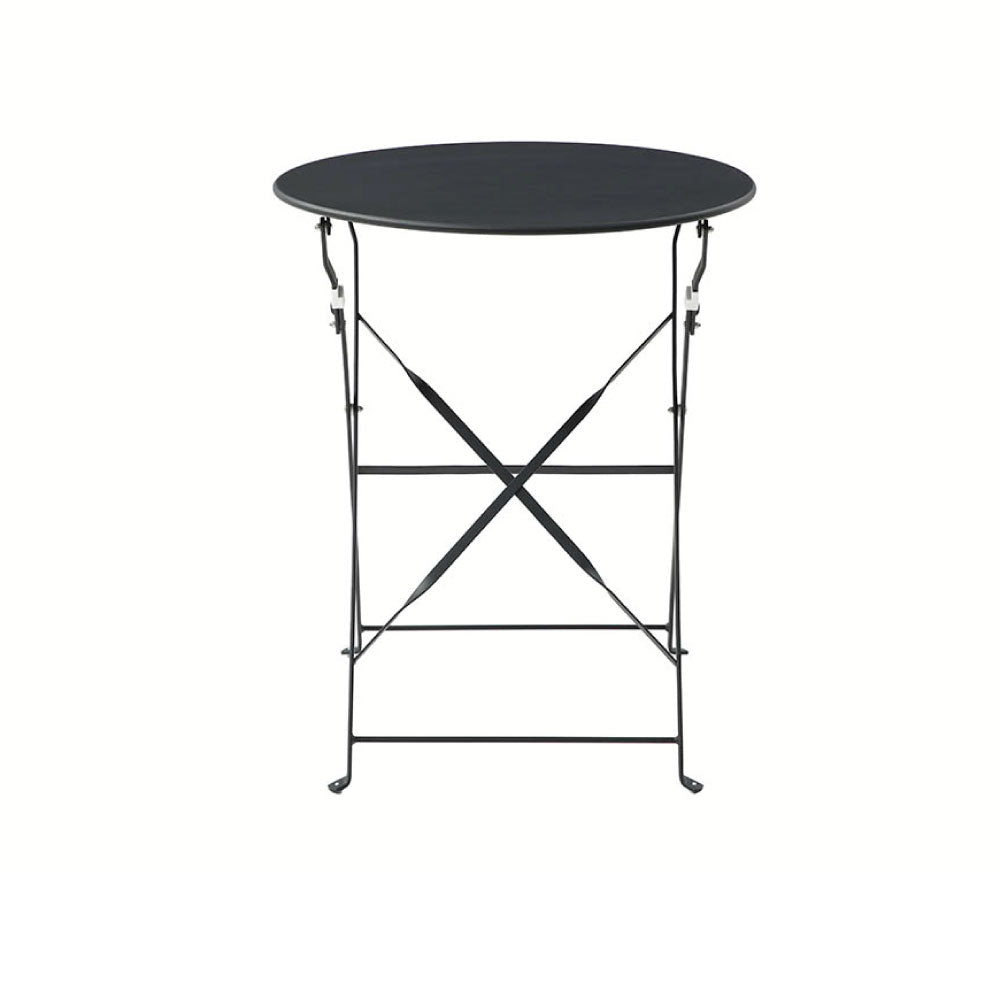Juego de mesa con 2 sillas para exterior Paris - Negro - Tugow