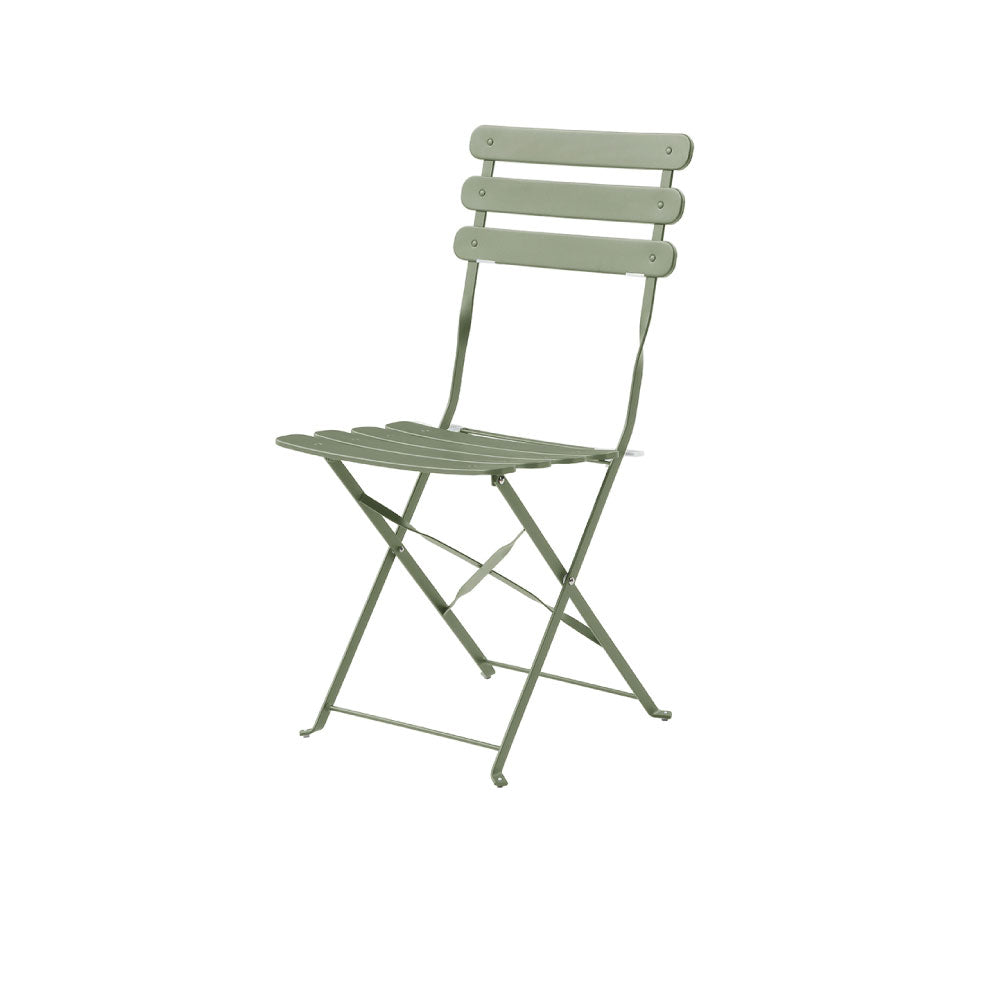 Juego de mesa con 2 sillas para exterior Paris - Verde - Tugow