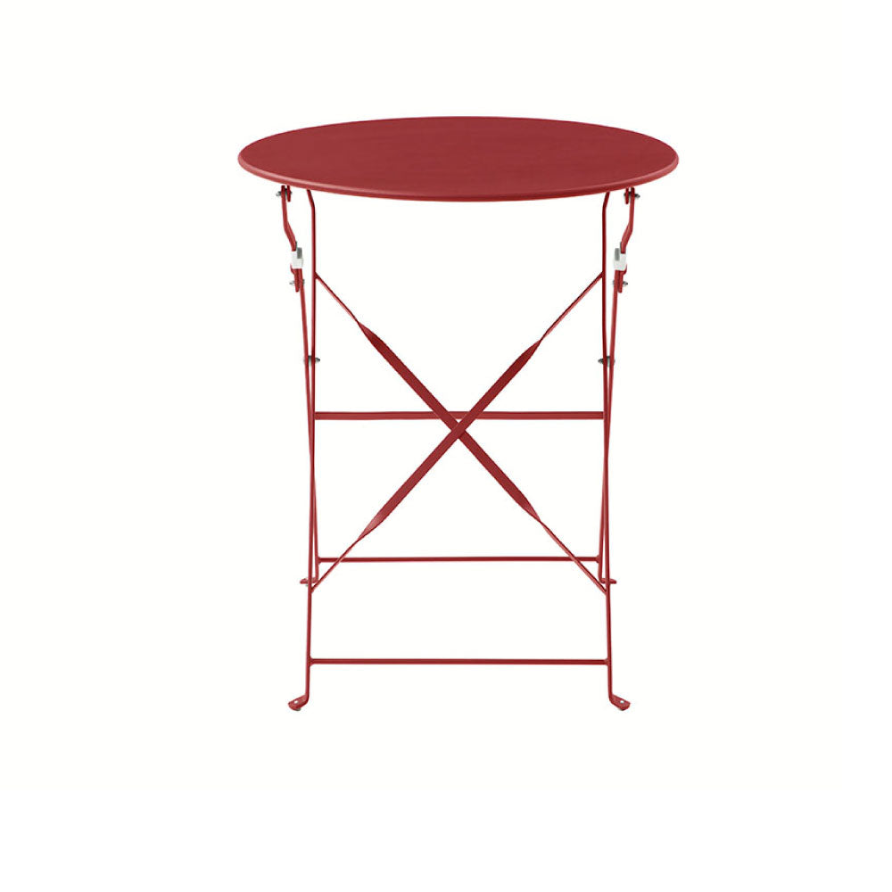 Juego de mesa con 2 sillas para exterior Paris - Rojo - Tugow