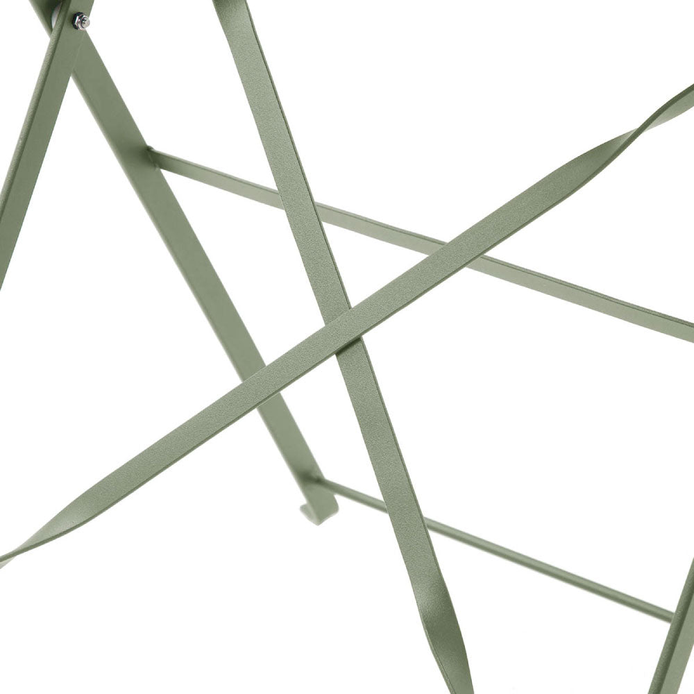Juego de mesa con 2 sillas para exterior Paris - Verde - Tugow