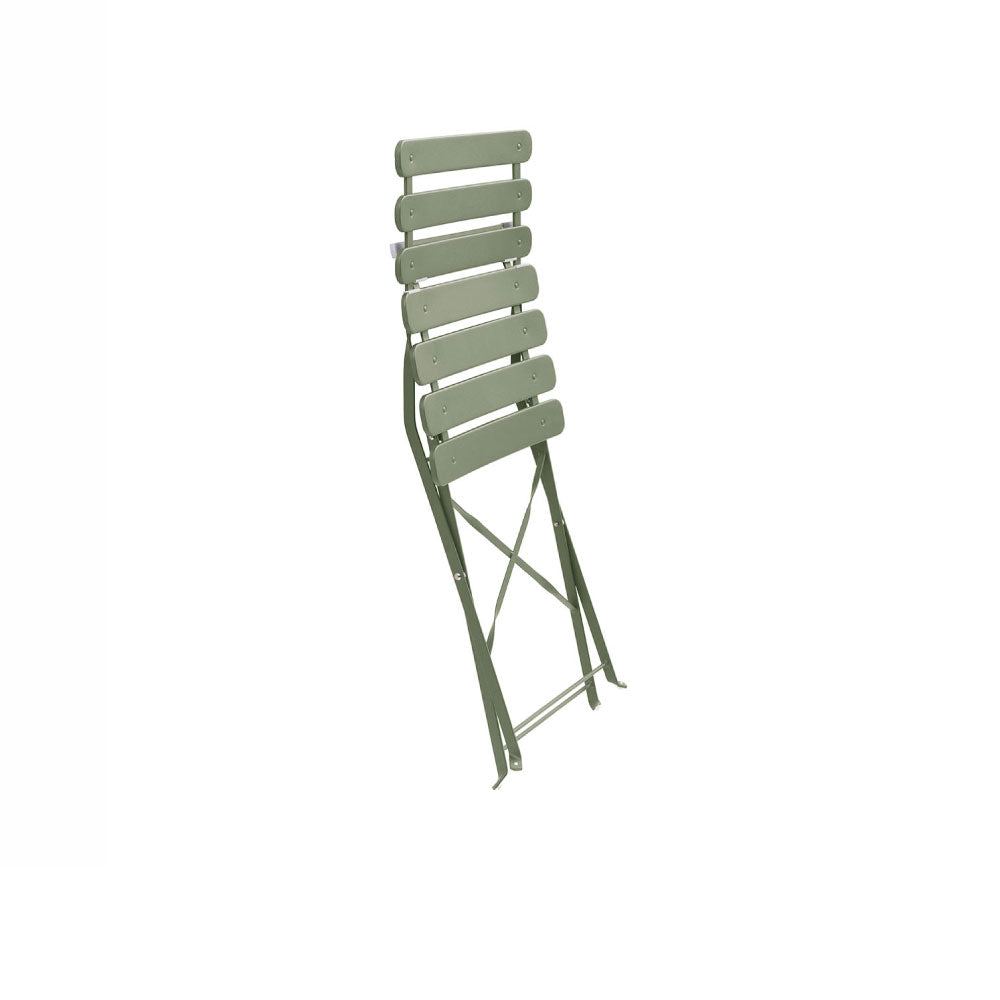 Juego de mesa con 2 sillas para exterior Paris - Verde - Tugow