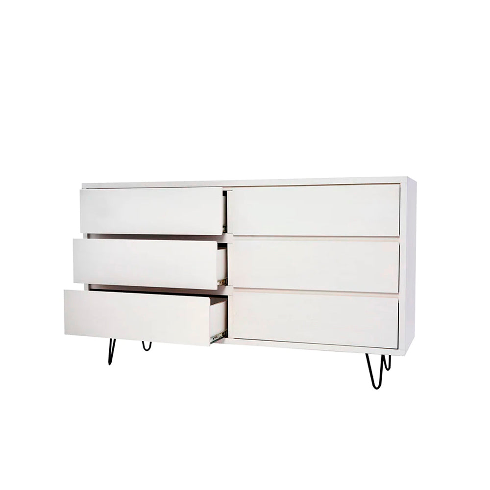Cajonera Kavil - Blanco y Negro - Tugow