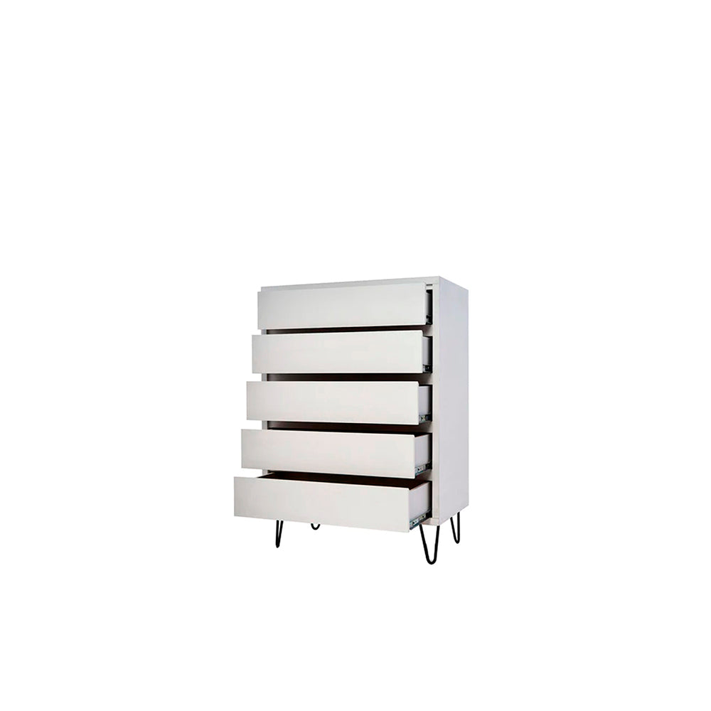 Cajonera Kavil - Blanco y Negro - Tugow