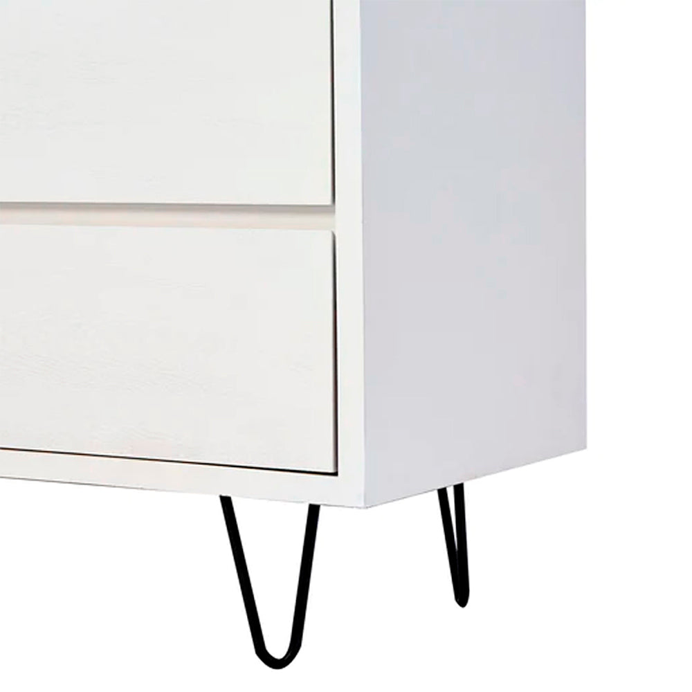 Cajonera Kavil - Blanco y Negro - Tugow