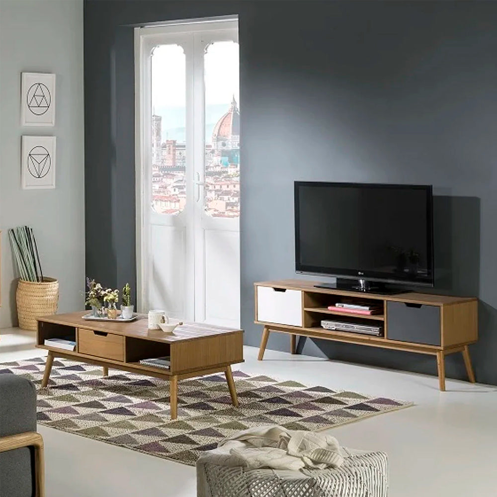 Mueble para tv Kirkuk - Multicolor - Tugow