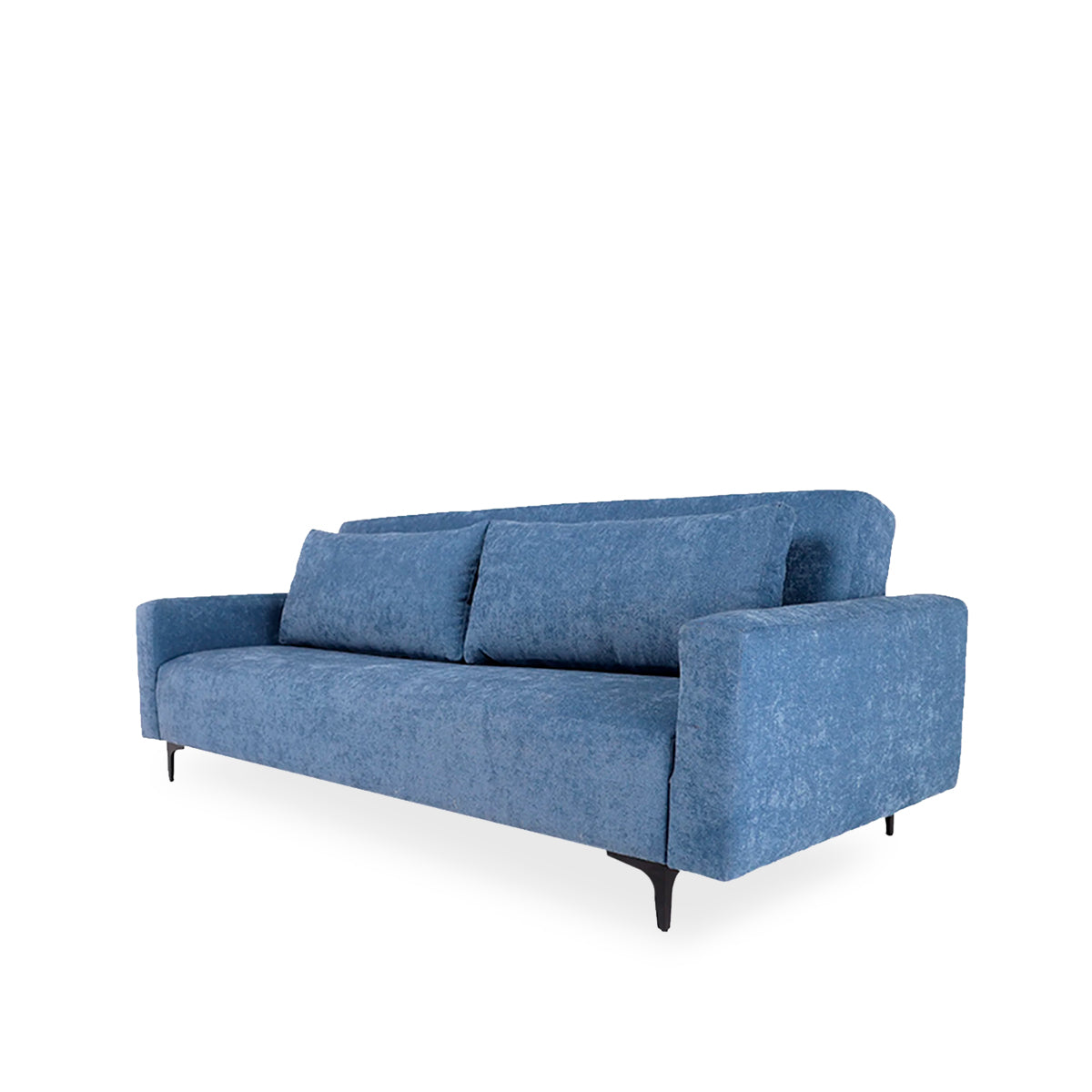 Sofá cama Landero - Azul - Tugow