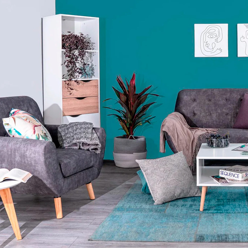 Sillón Luna - Gris Claro - Tugow