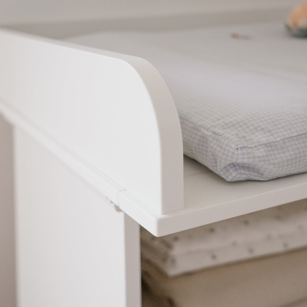 Cómoda cambiador York - Blanco - Tugow