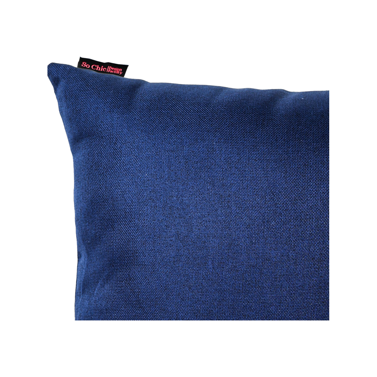 Cojín decorativo rectangular Petra - Azul - Tugow
