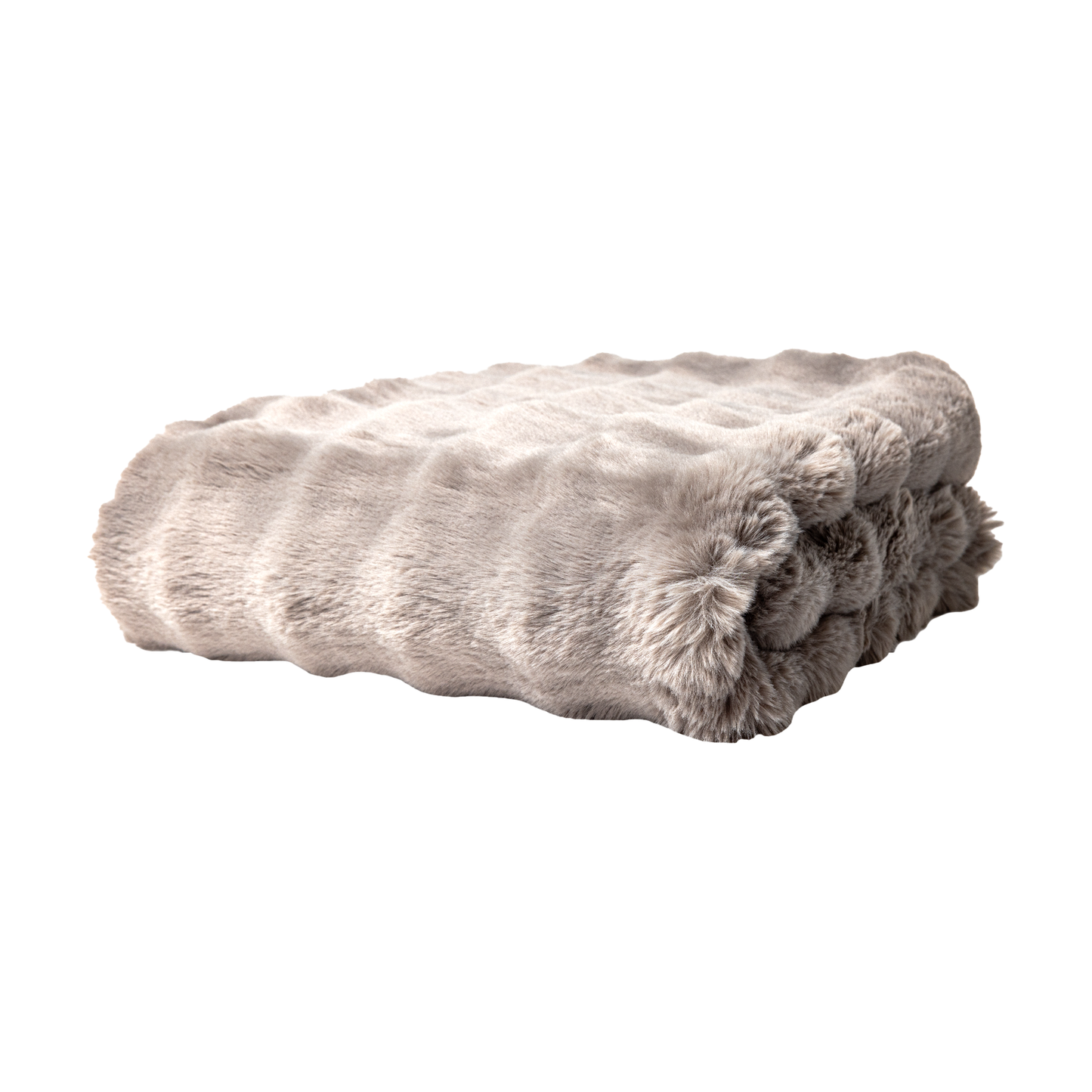 Frazada de Peluche Quartz - Gris