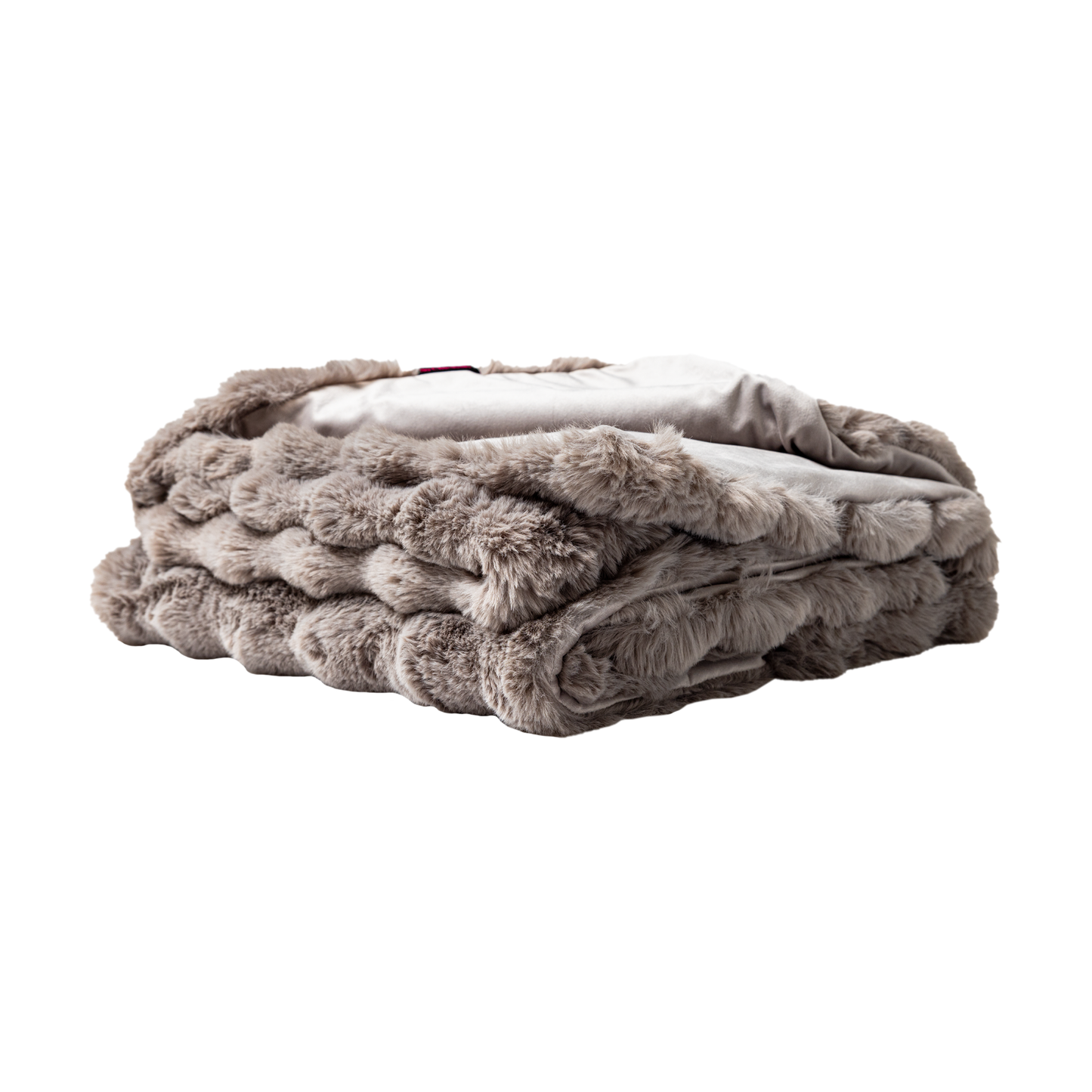Frazada de Peluche Quartz - Gris