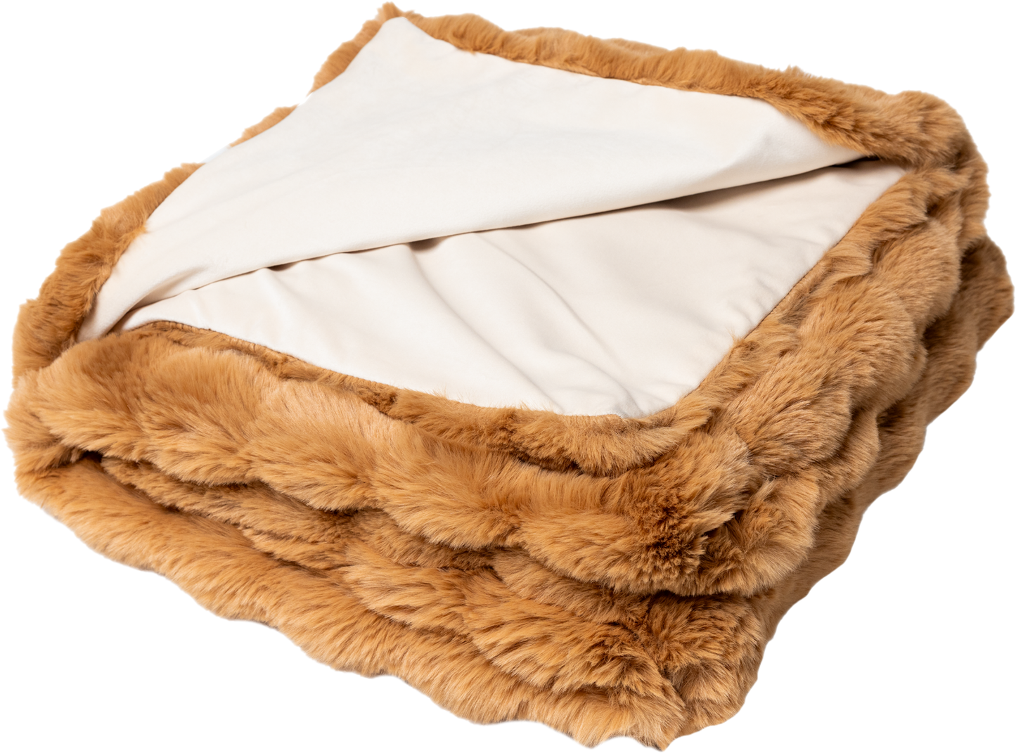 Frazada de Peluche Quartz - Terracota