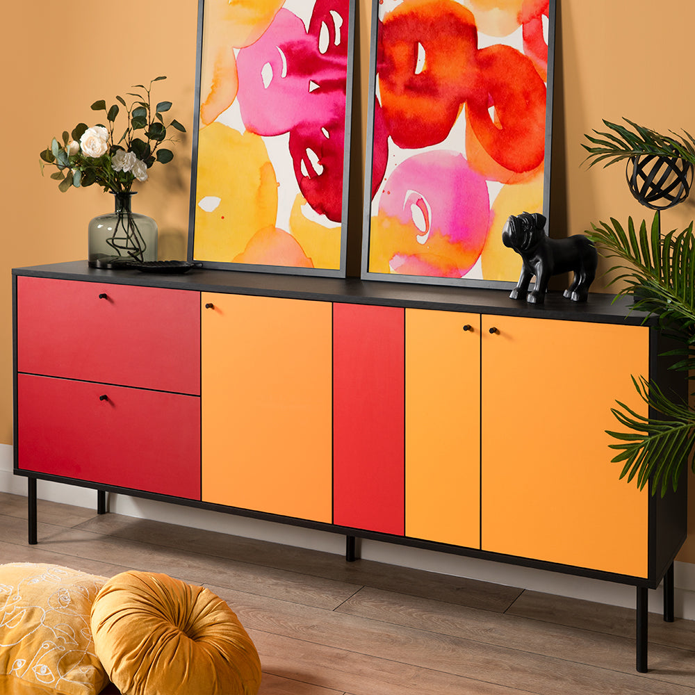 Credenza Cortona - Multicolor - Tugow