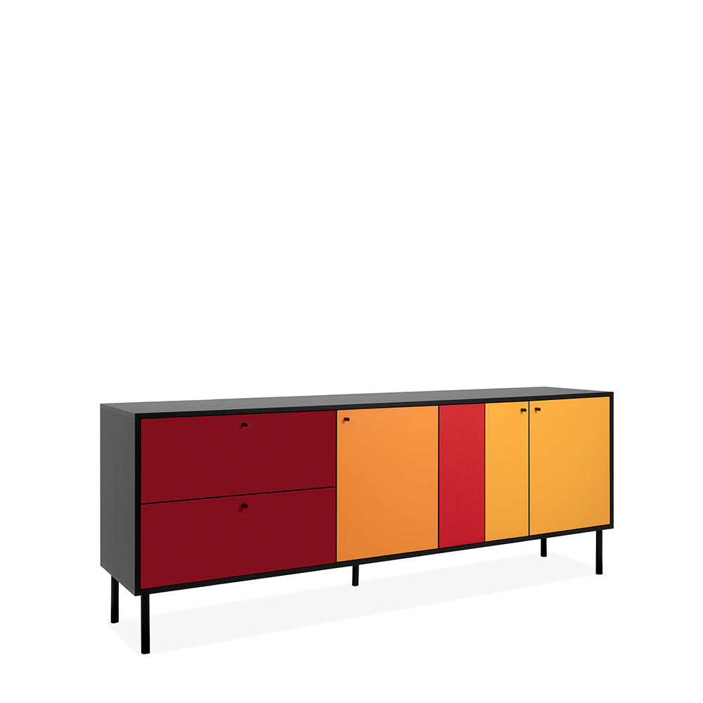 Credenza Cortona - Multicolor - Tugow