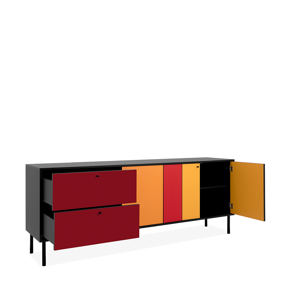 Credenza Cortona - Multicolor - Tugow