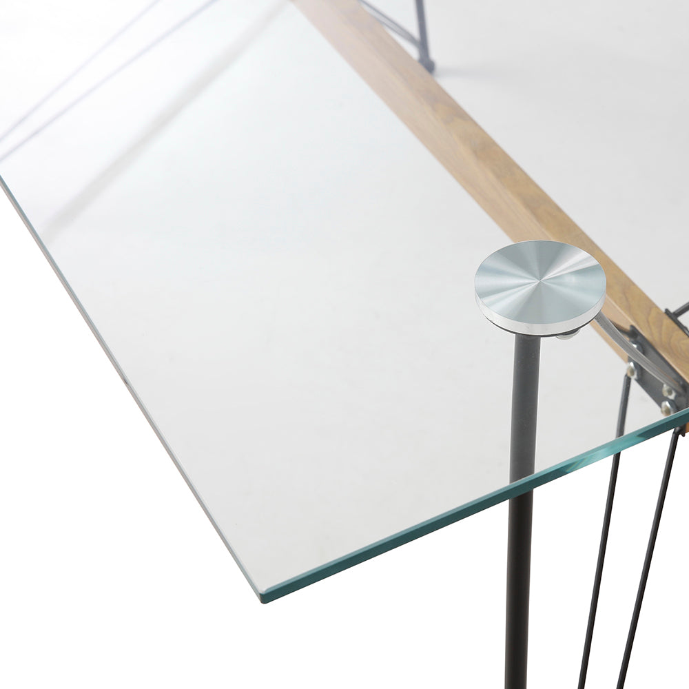 Comedor Macoba con 4 sillas Helsinki - Gris - Tugow