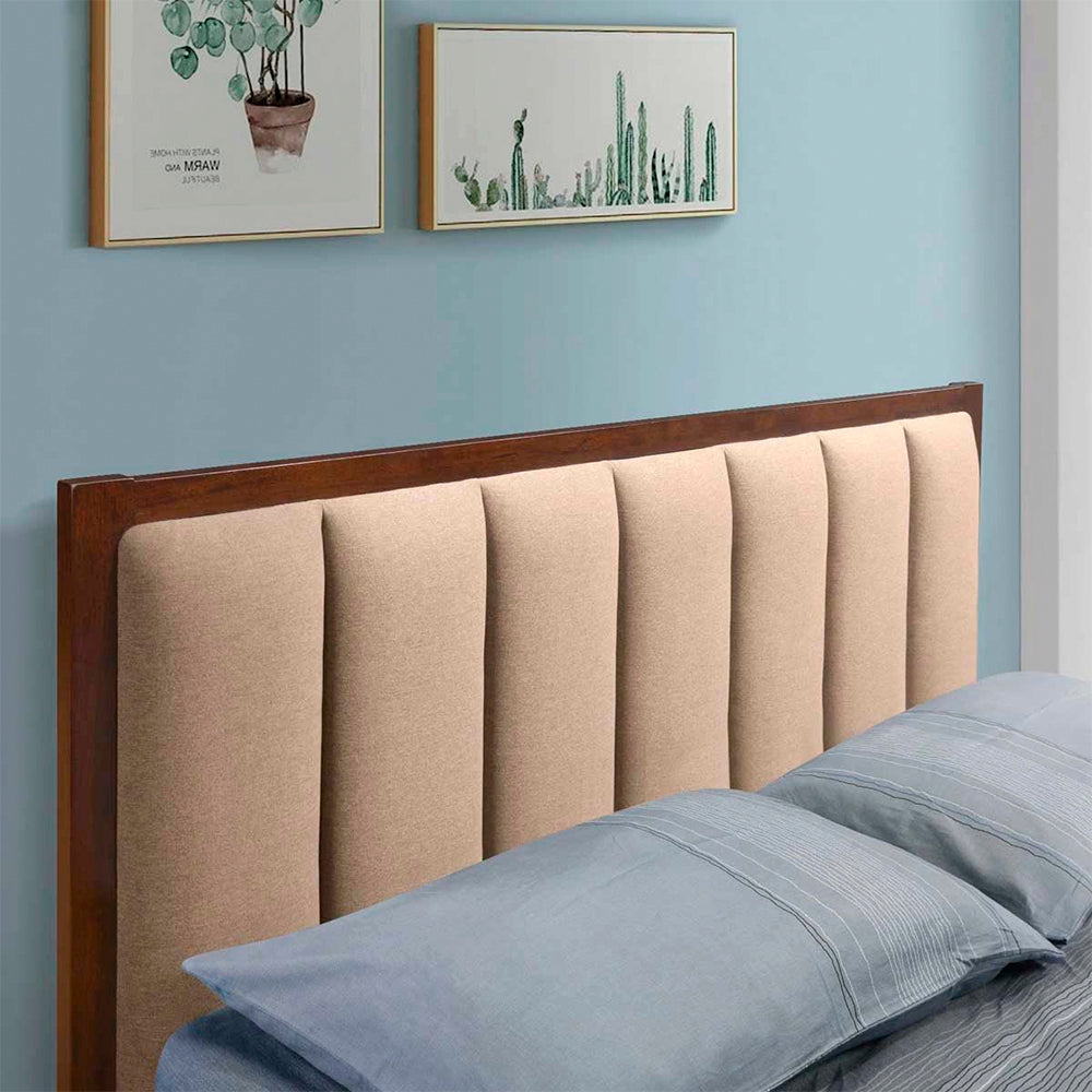 Cama matrimonial Mao - Beige - Tugow