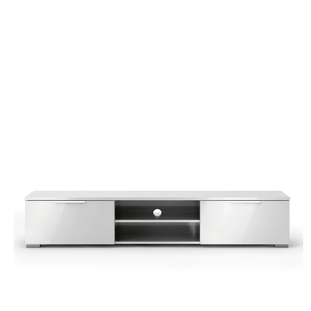 Mueble para tv Marina - Blanco Brillante - Tugow