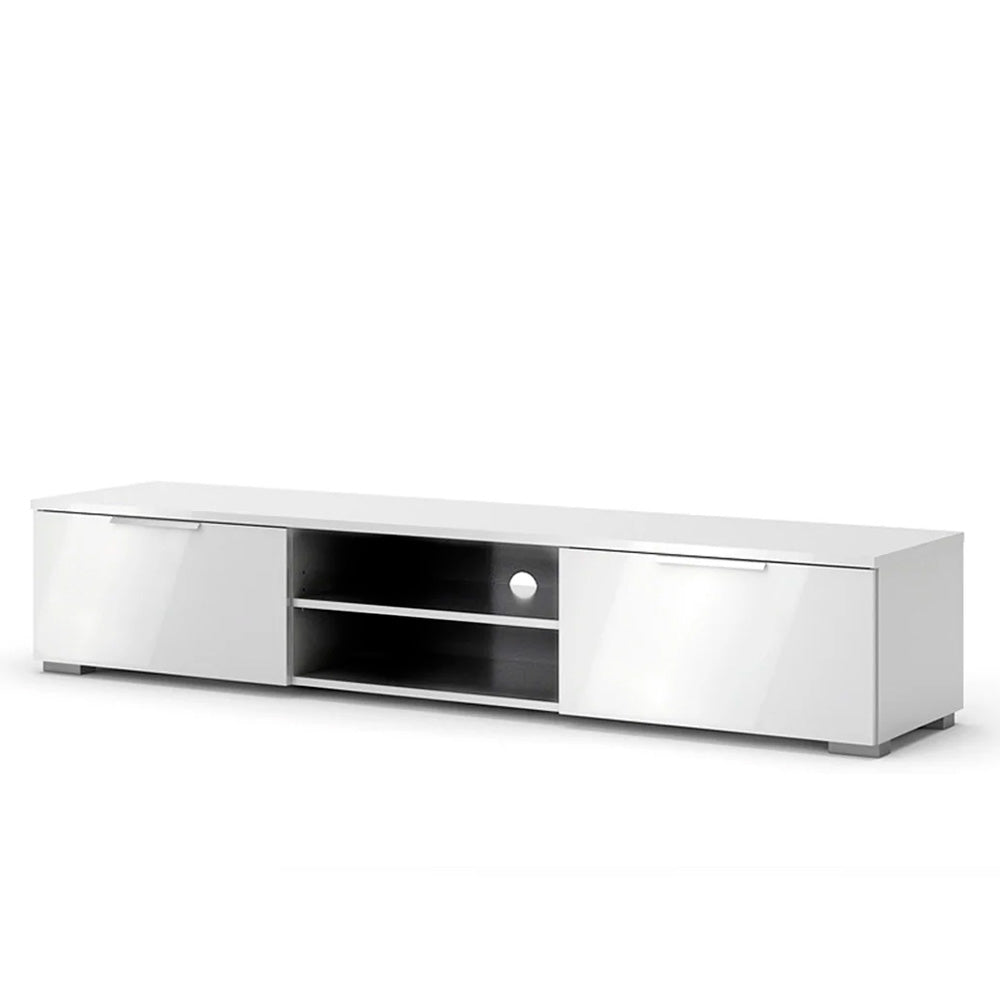 Mueble para tv Marina - Blanco Brillante - Tugow