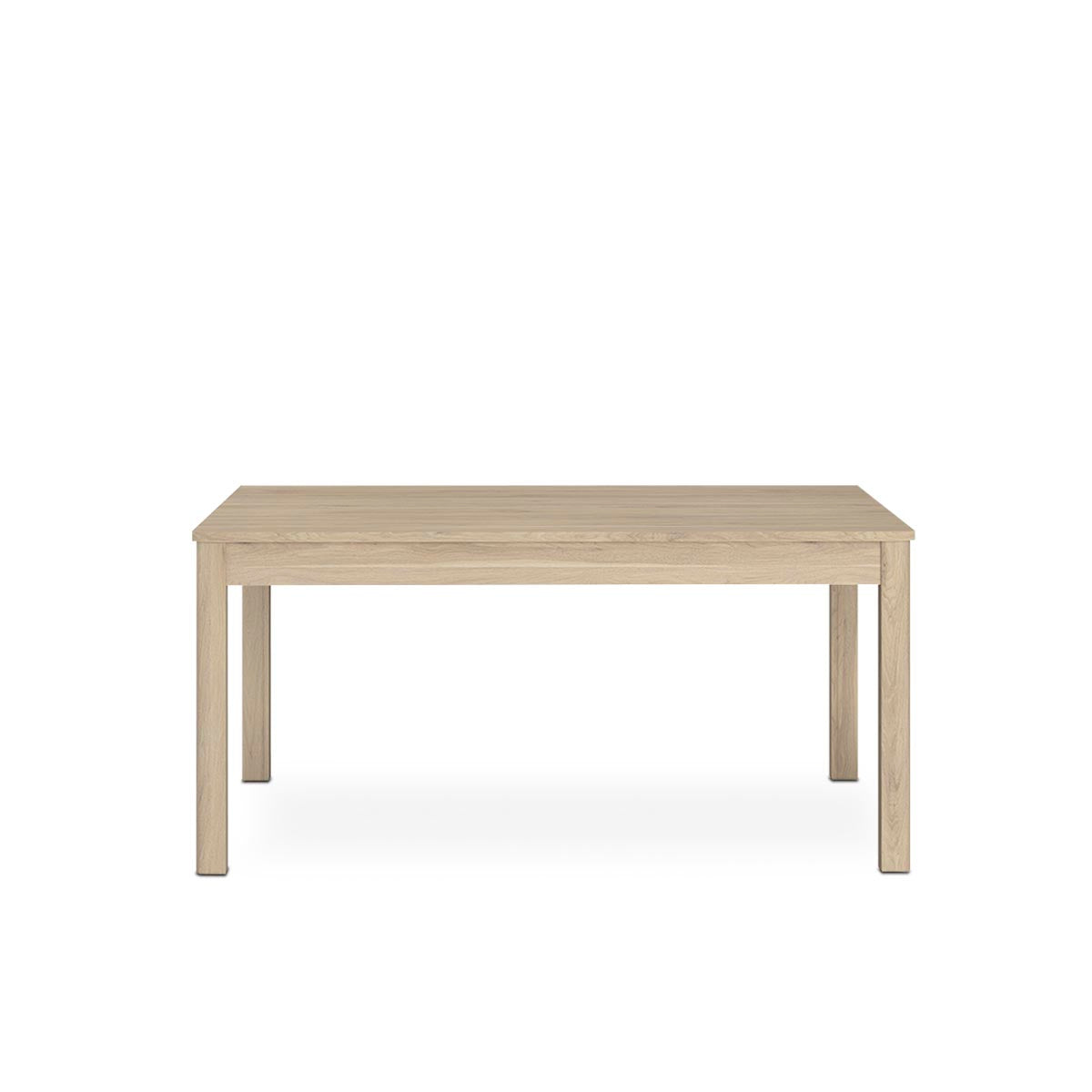 Mesa color roble con 6 sillas grises - Tu Gow