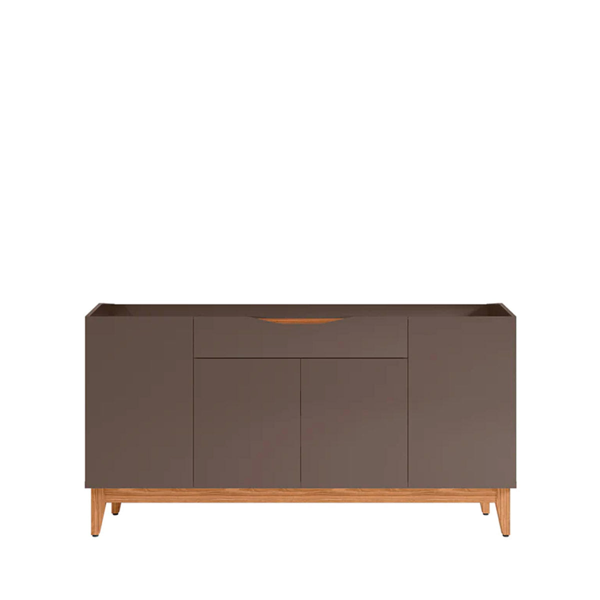 Credenza Matisse - Gris y Nogal - Tugow