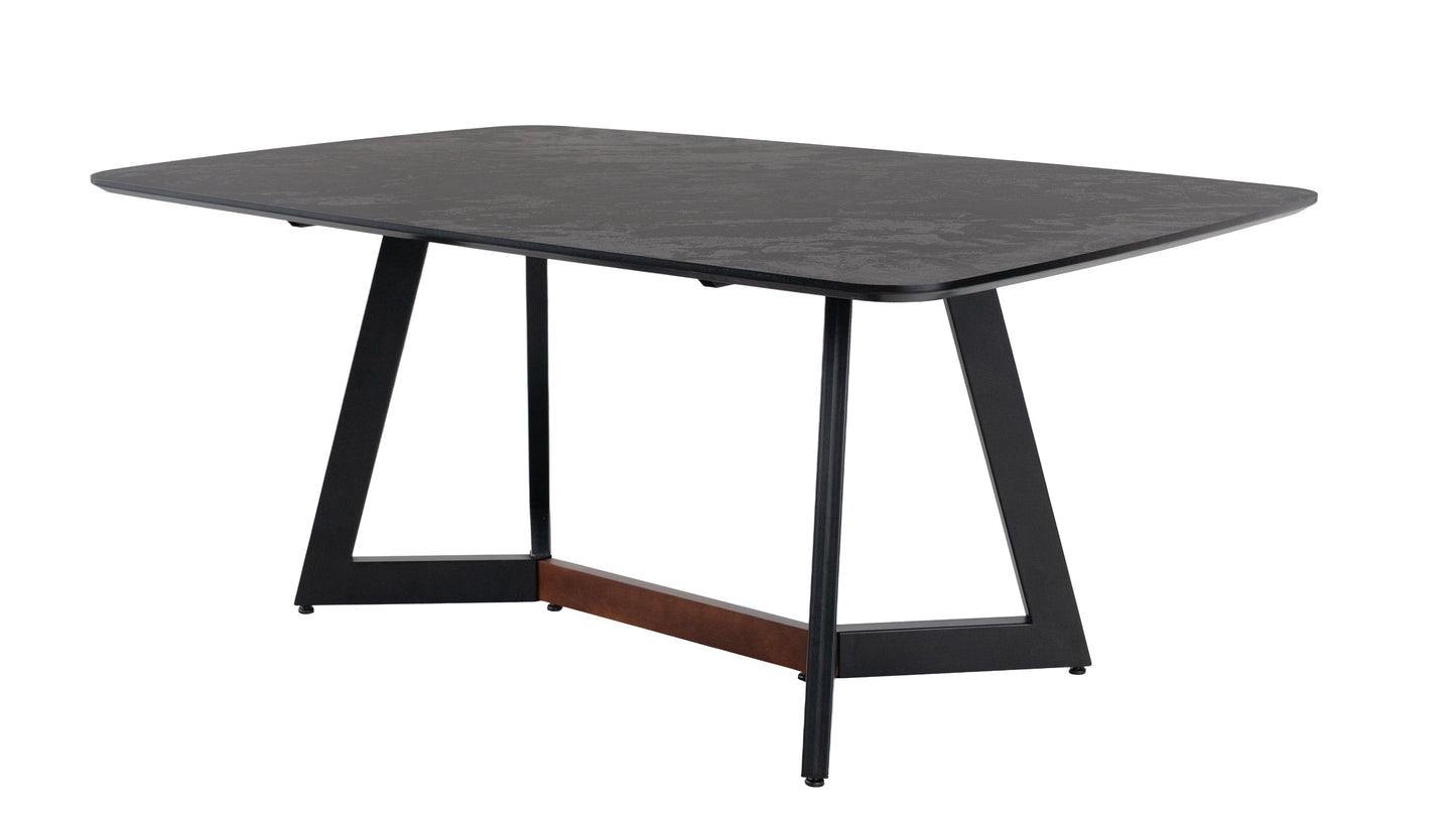 Mesa de comedor Vikko - Negro