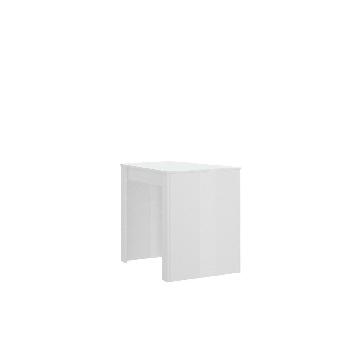 Mesa de comedor extensible Bahia - Blanco - Tugow