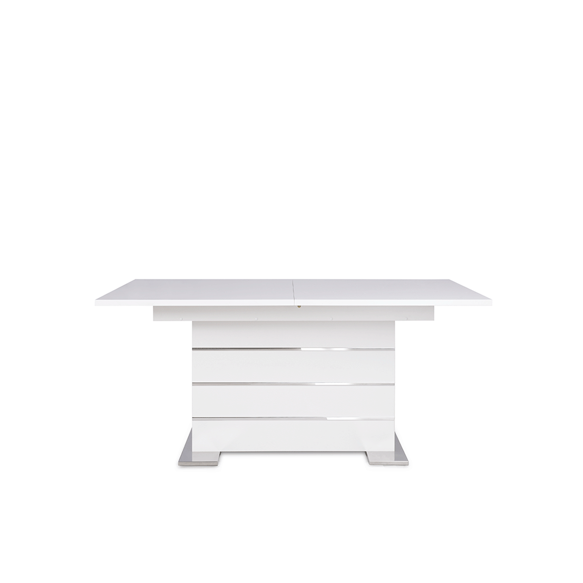 Mesa de comedor extensible Genova - Blanco - Tugow