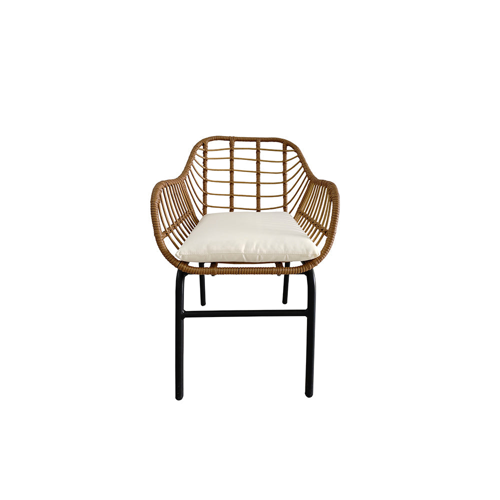 Set de 4 sillas de exterior Millor - Natural - Tugow