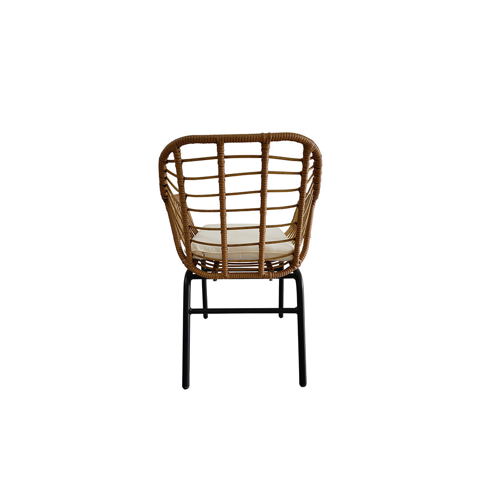 Set de 4 sillas de exterior Millor - Natural - Tugow