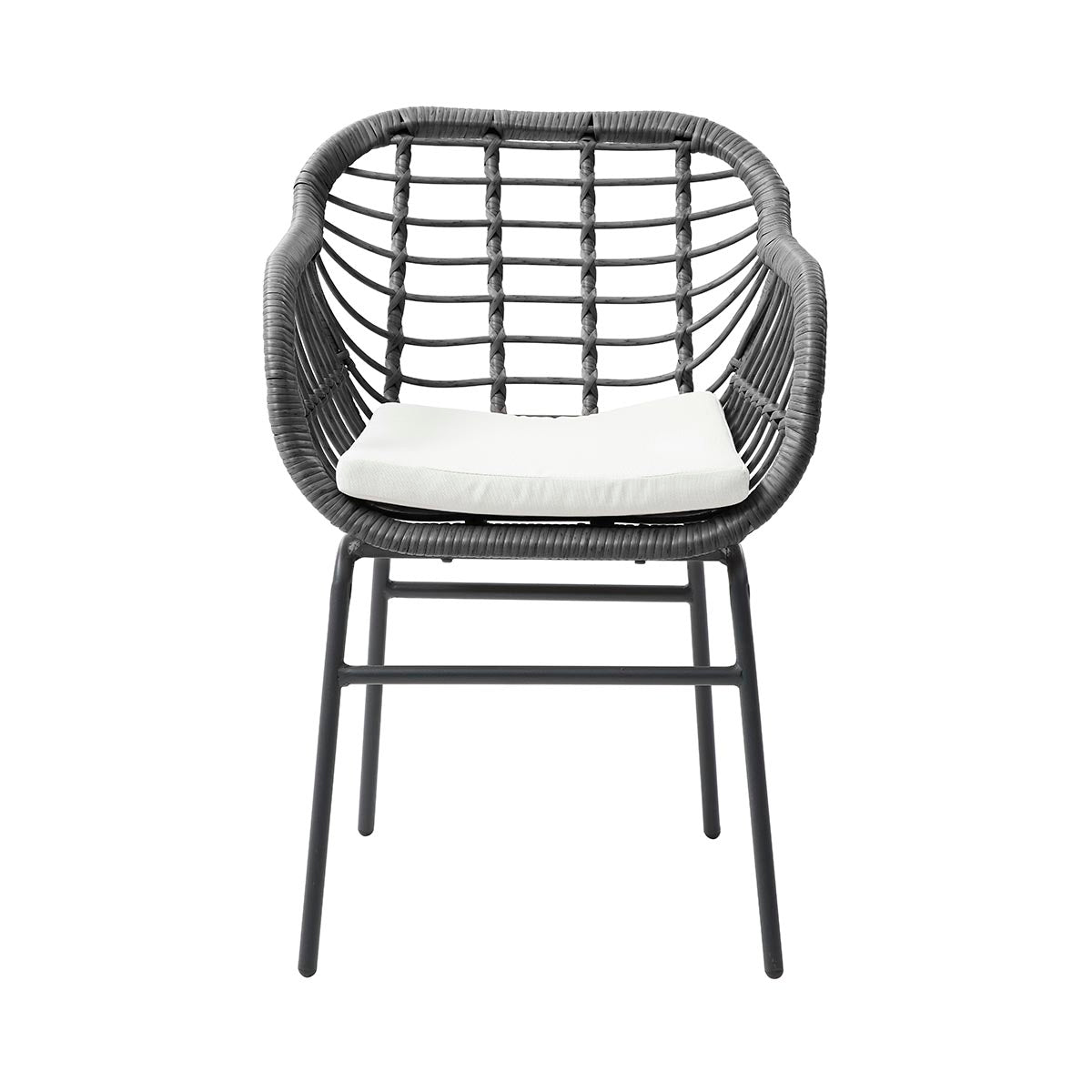 Set de 4 sillas de exterior Millor - Gris - Tu Gow