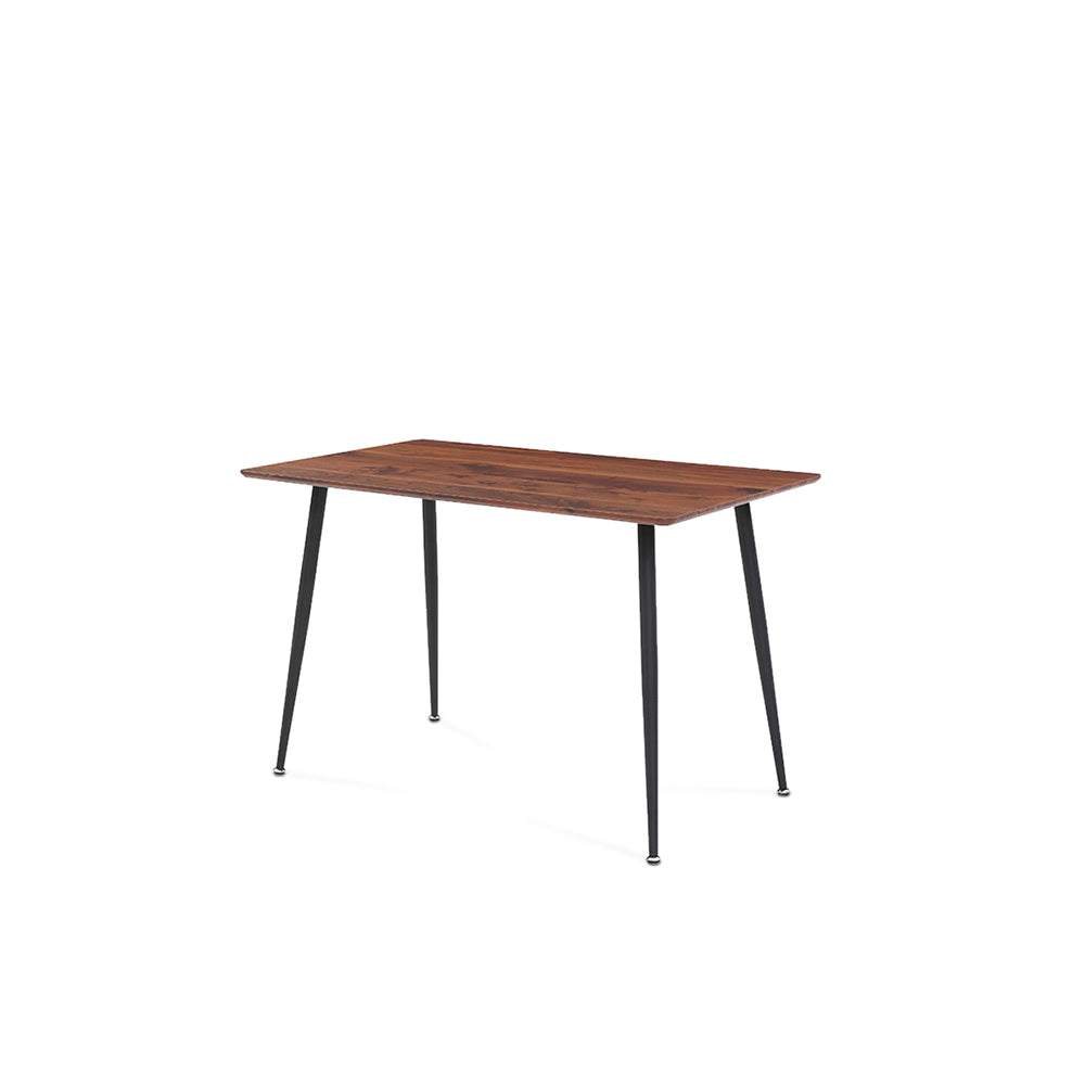 Mesa rectangular Miso - Color Nogal y Negro - Tugow