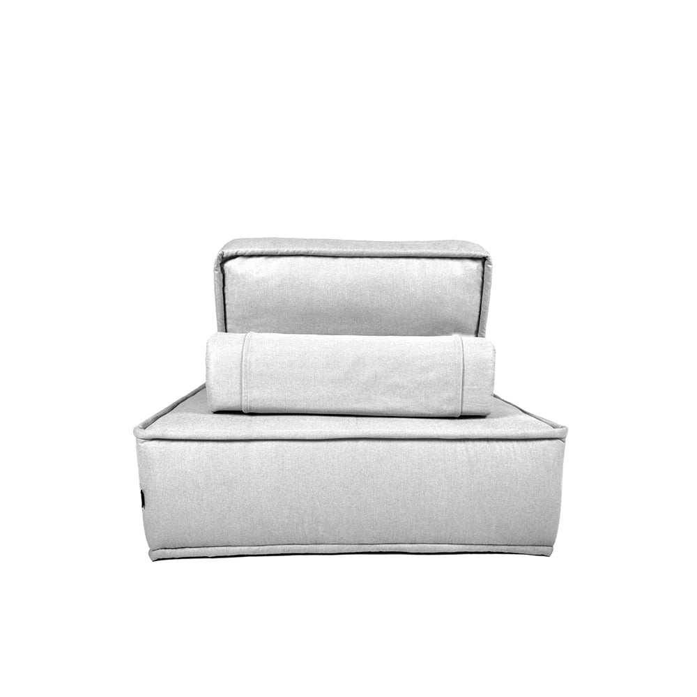 Sillón 2 Plazas Mood - Gris Plata - Tugow