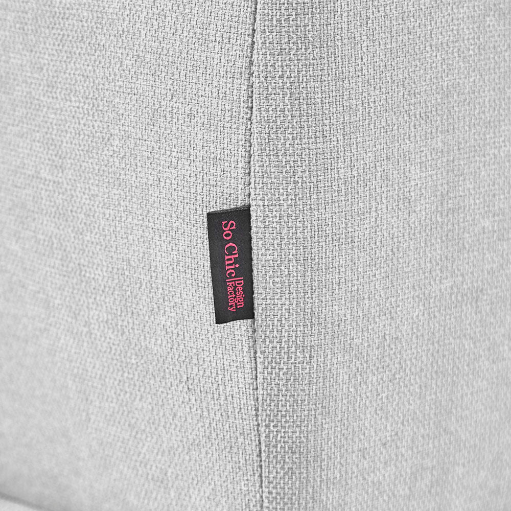 Sillón 1 Plaza Mood - Gris Plata
