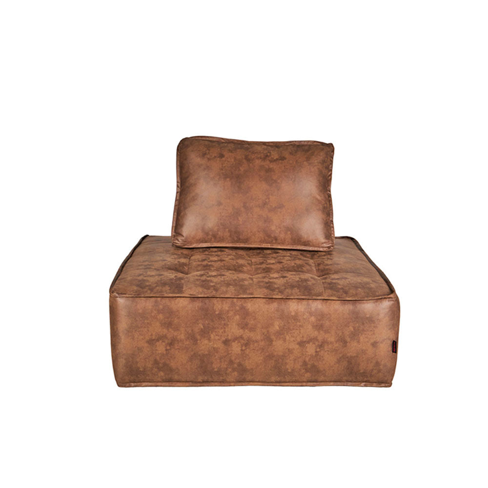 Sillón 1 Plaza Mood - Tabaco