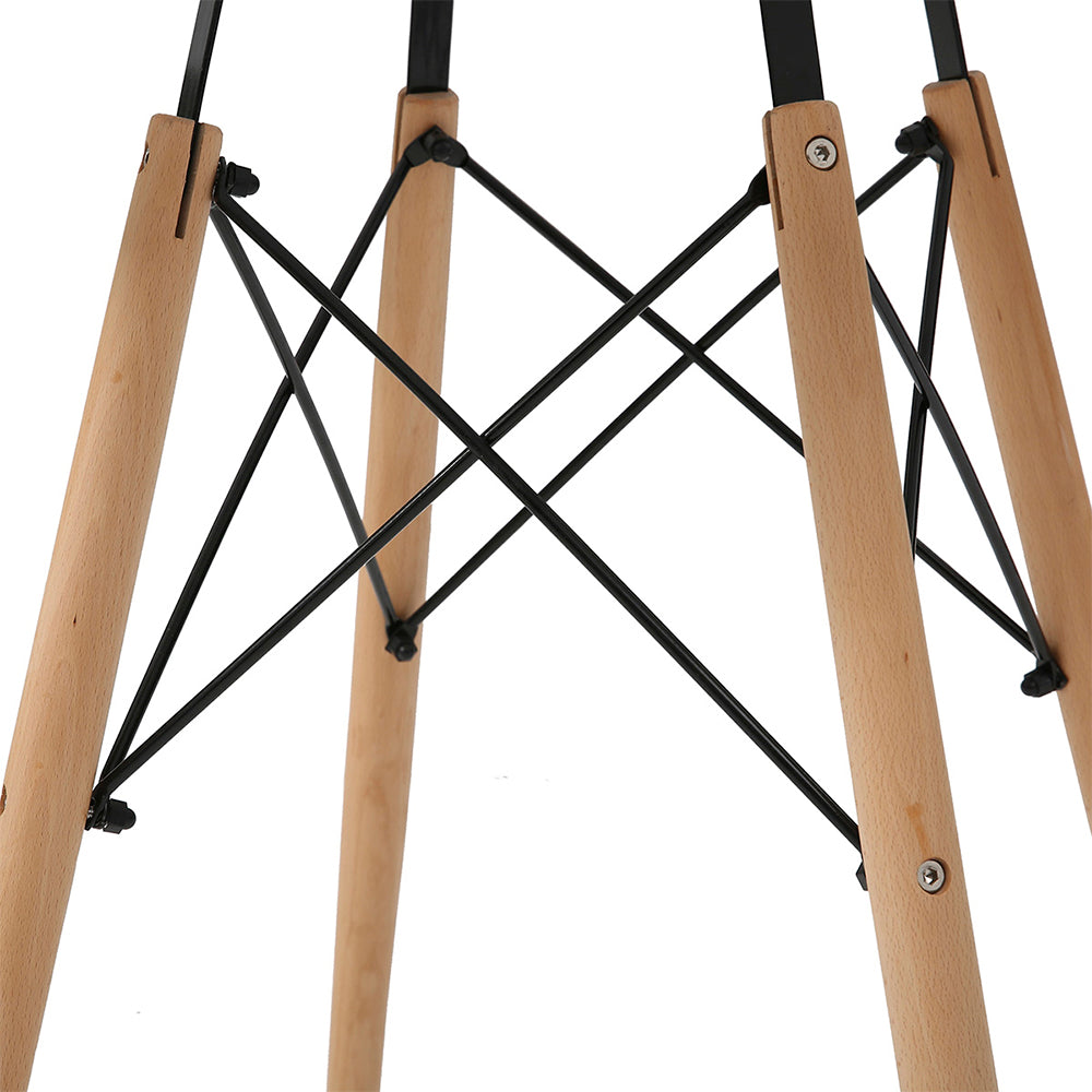 Comedor Munich con 4 sillas Helsinki - Negro - Tugow