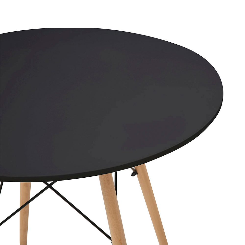 Mesa redonda Munich - Negro - Tugow