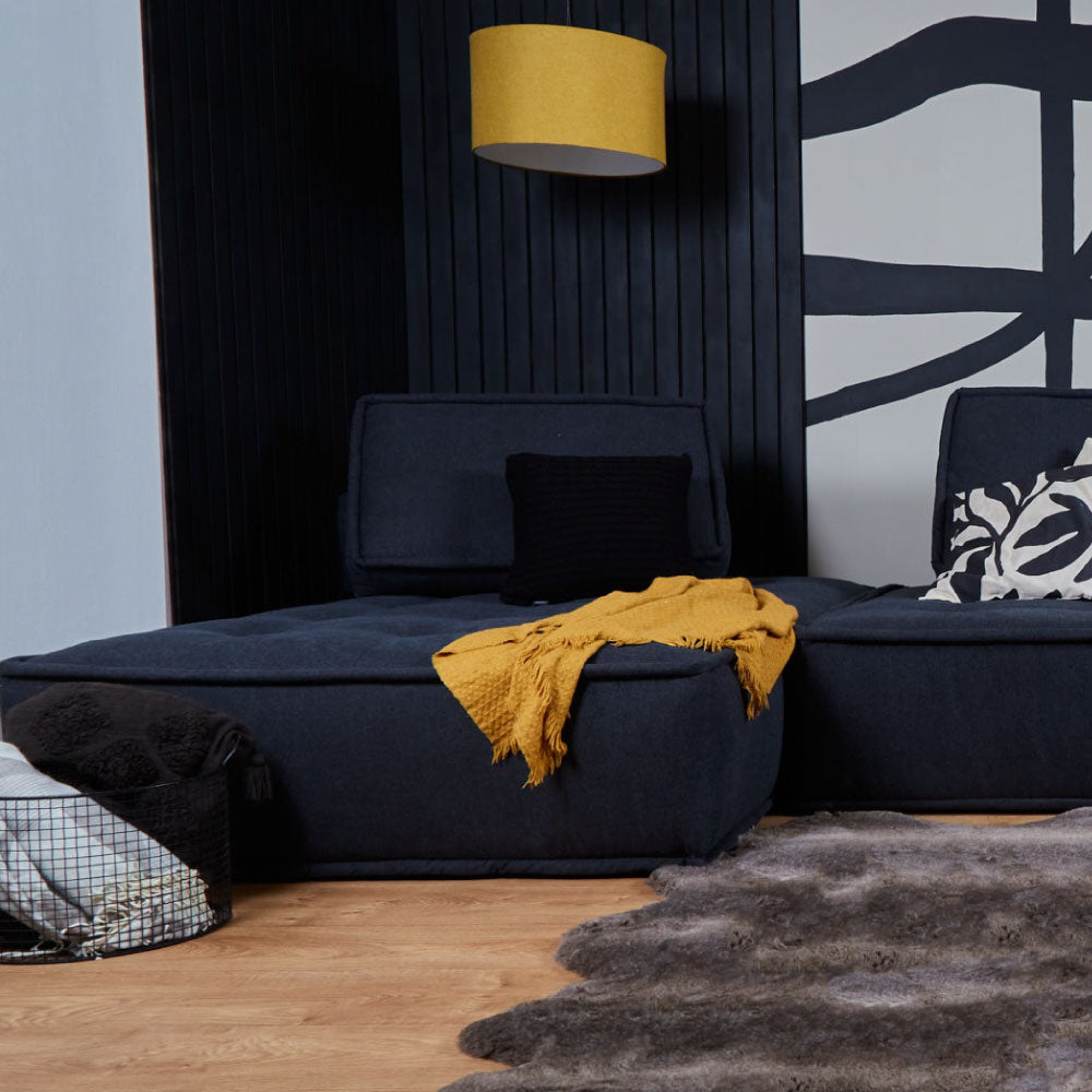 Set Sillones de 1 y 2 plazas Mood - Gris Obscuro - Tugow