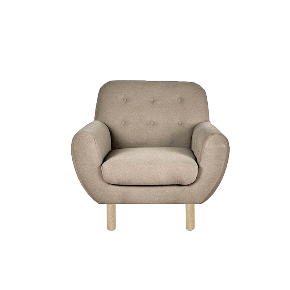 Sillón Nora - Hueso - Tugow