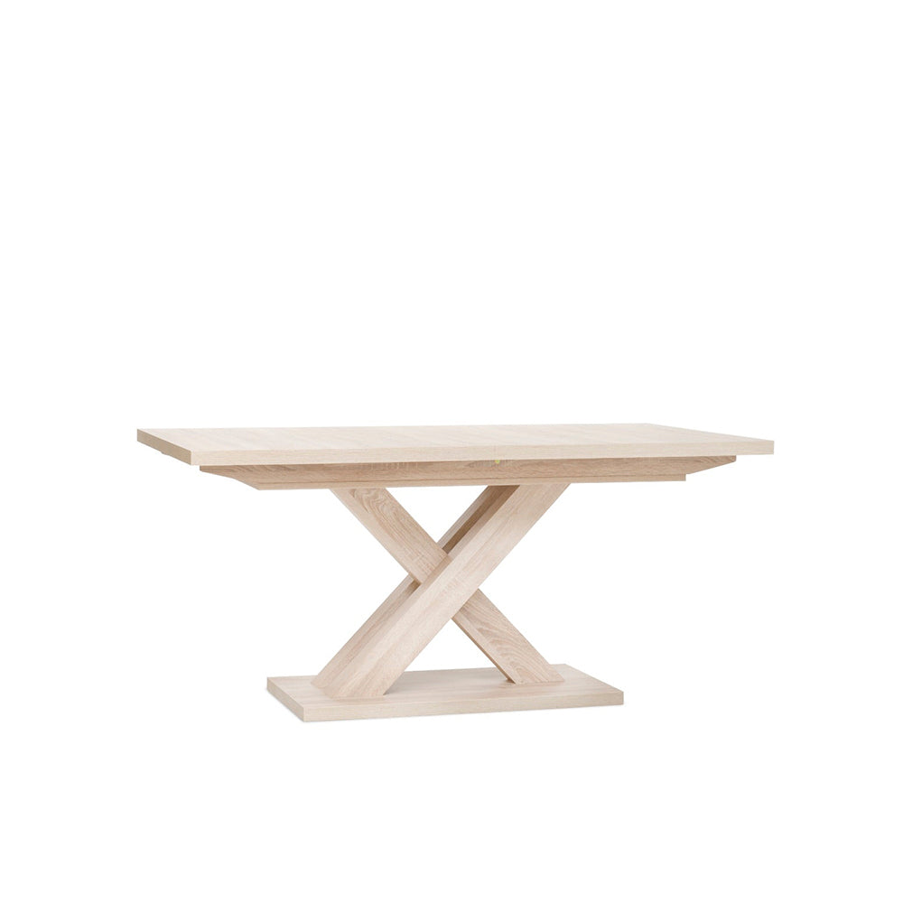 Comedor Ofelia con 4 sillas Helsinki - Color Madera y Blanco - Tugow
