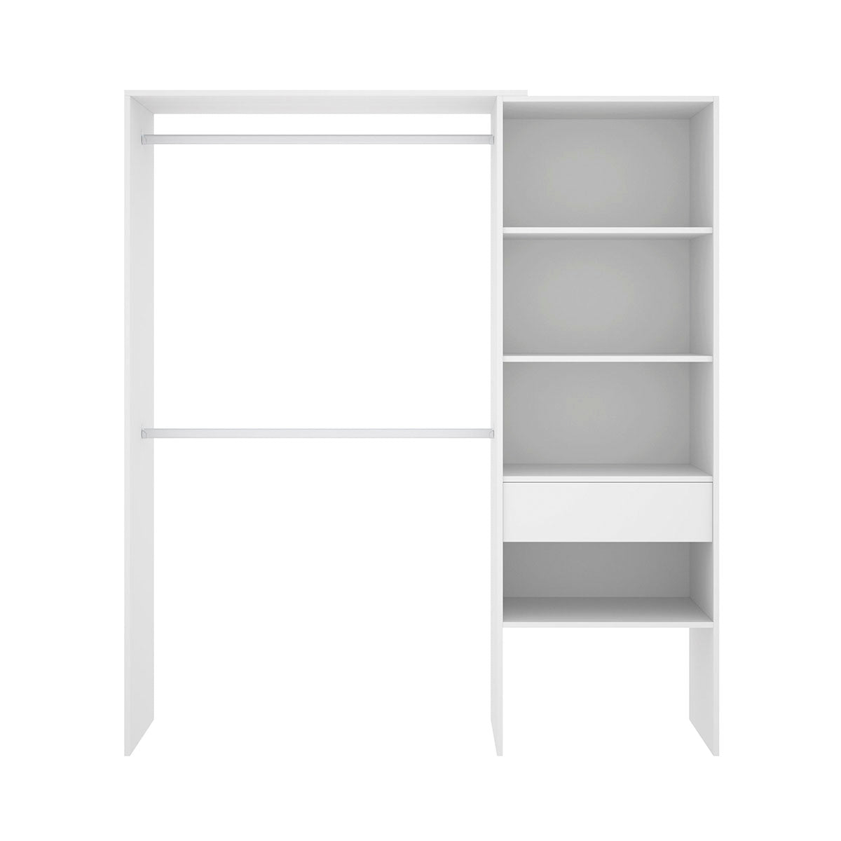 Clóset Oishi de 160cm - Blanco - Tu Gow