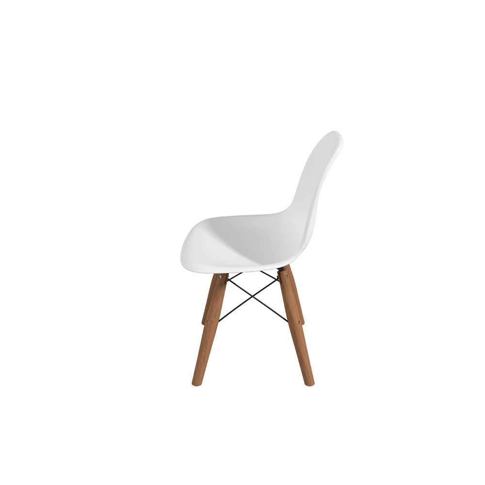 Silla Infantil Oslo replica Eames - Blanco - Tugow
