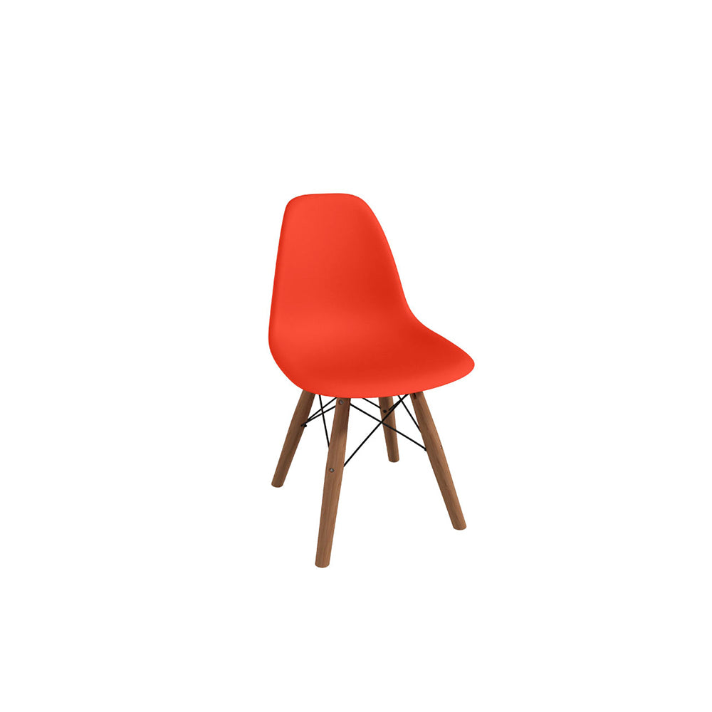 Silla Infantil Oslo replica Eames - Naranja - Tugow