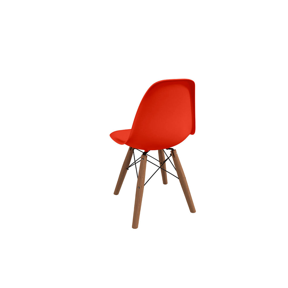 Silla Infantil Oslo replica Eames - Naranja - Tugow